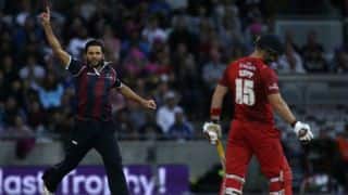 Shahid Afridi's effort goes in vain for Northamptonshire